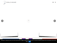 Tablet Screenshot of corallovacanze.com